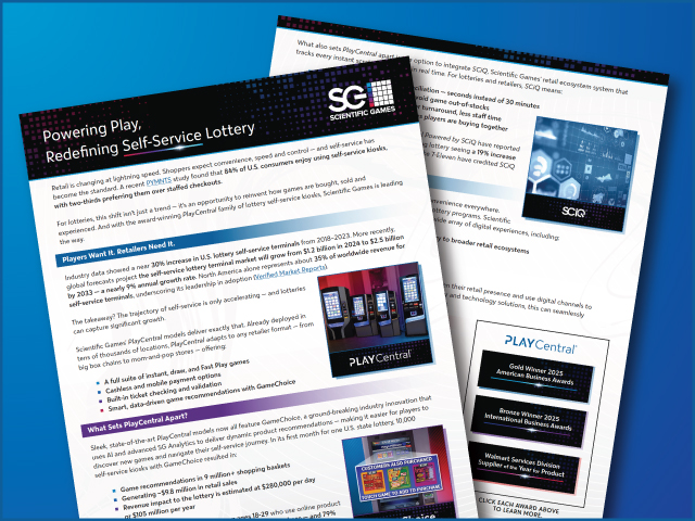 Powering Play, Redefining Self-Service Lottery